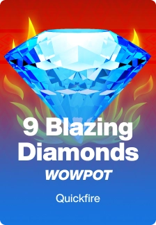 9 Blazing Diamonds WOWPOT